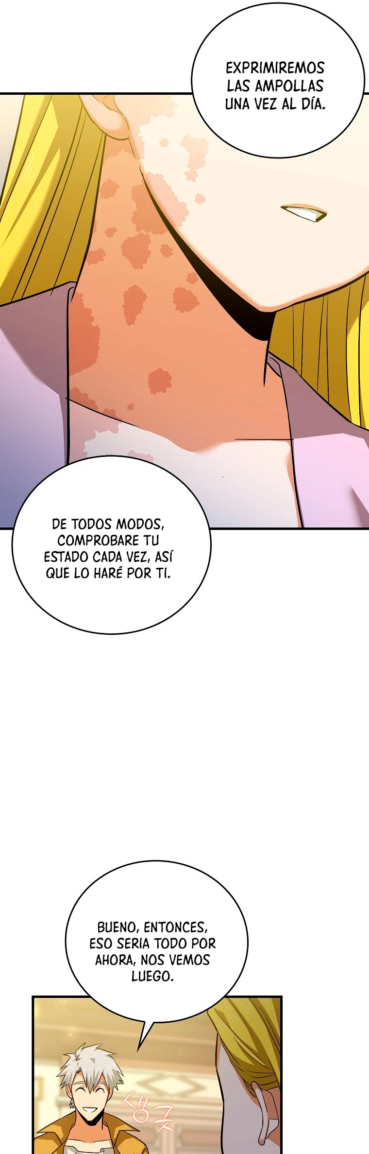 Al demonio con ser un santo, soy un medico Capitulo 30 página 35
