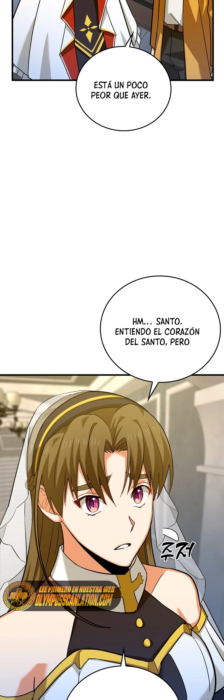 Al demonio con ser un santo, soy un medico Capitulo 30 página 38