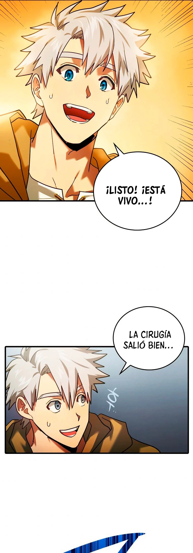 Al demonio con ser un santo, soy un medico Capitulo 5 página 38