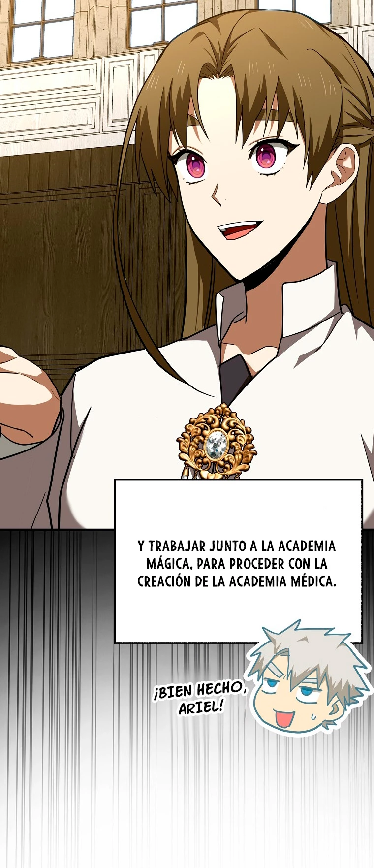 Al demonio con ser un santo, soy un medico Capitulo 53 página 55