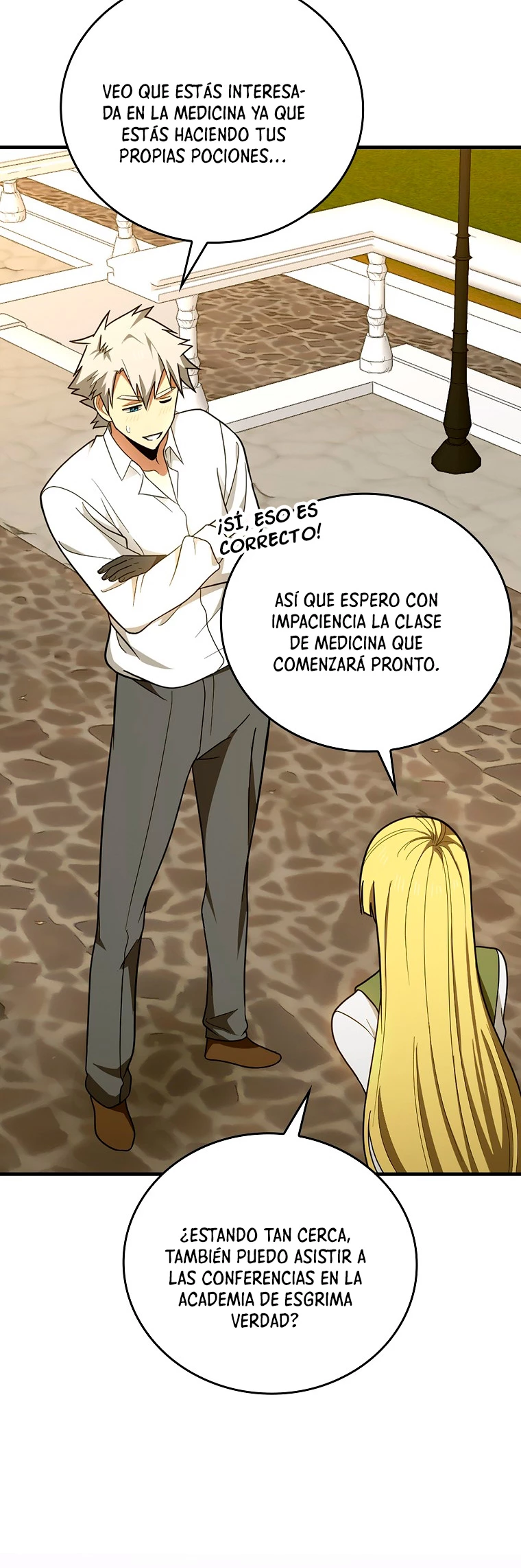 Al demonio con ser un santo, soy un medico Capitulo 55 página 37