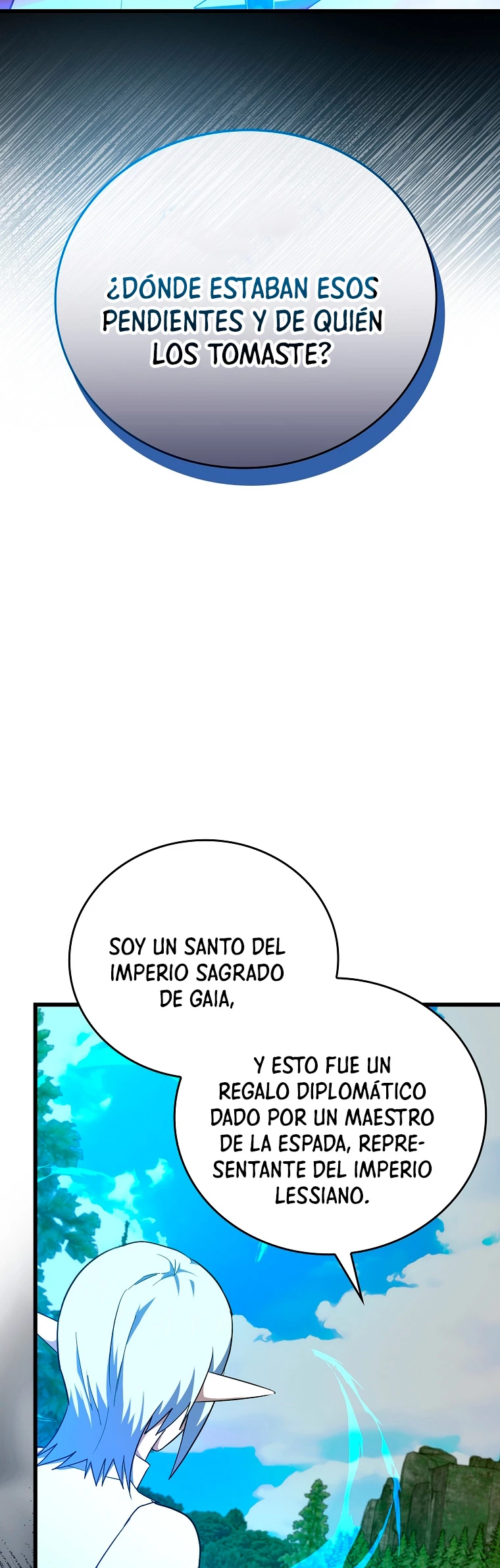Al demonio con ser un santo, soy un medico Capitulo 69 página 56