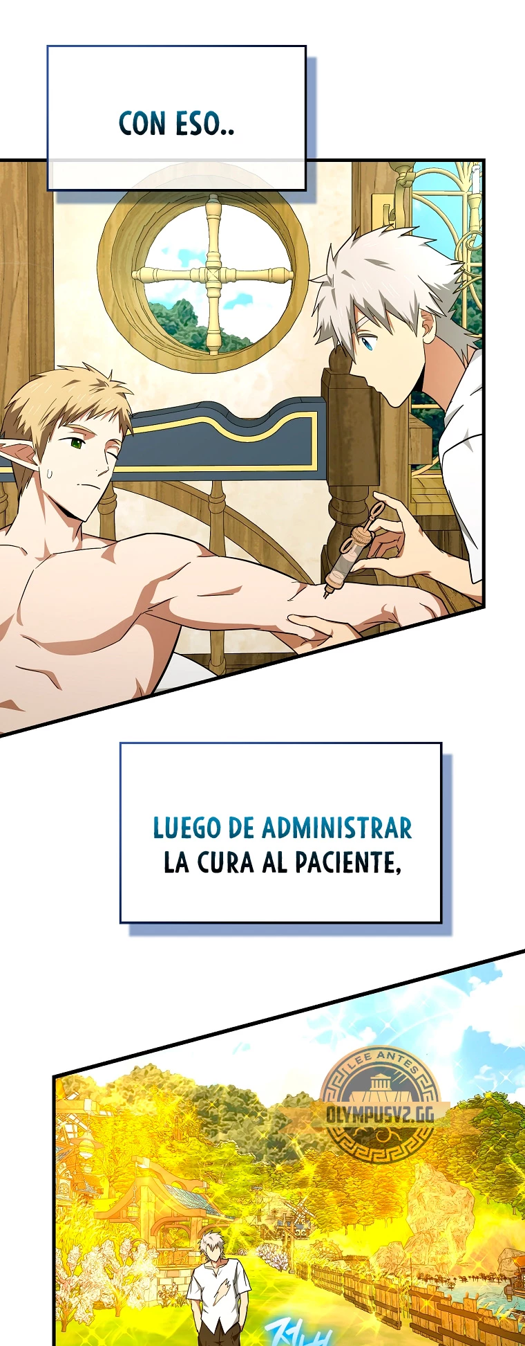 Al demonio con ser un santo, soy un medico Capitulo 73 página 35