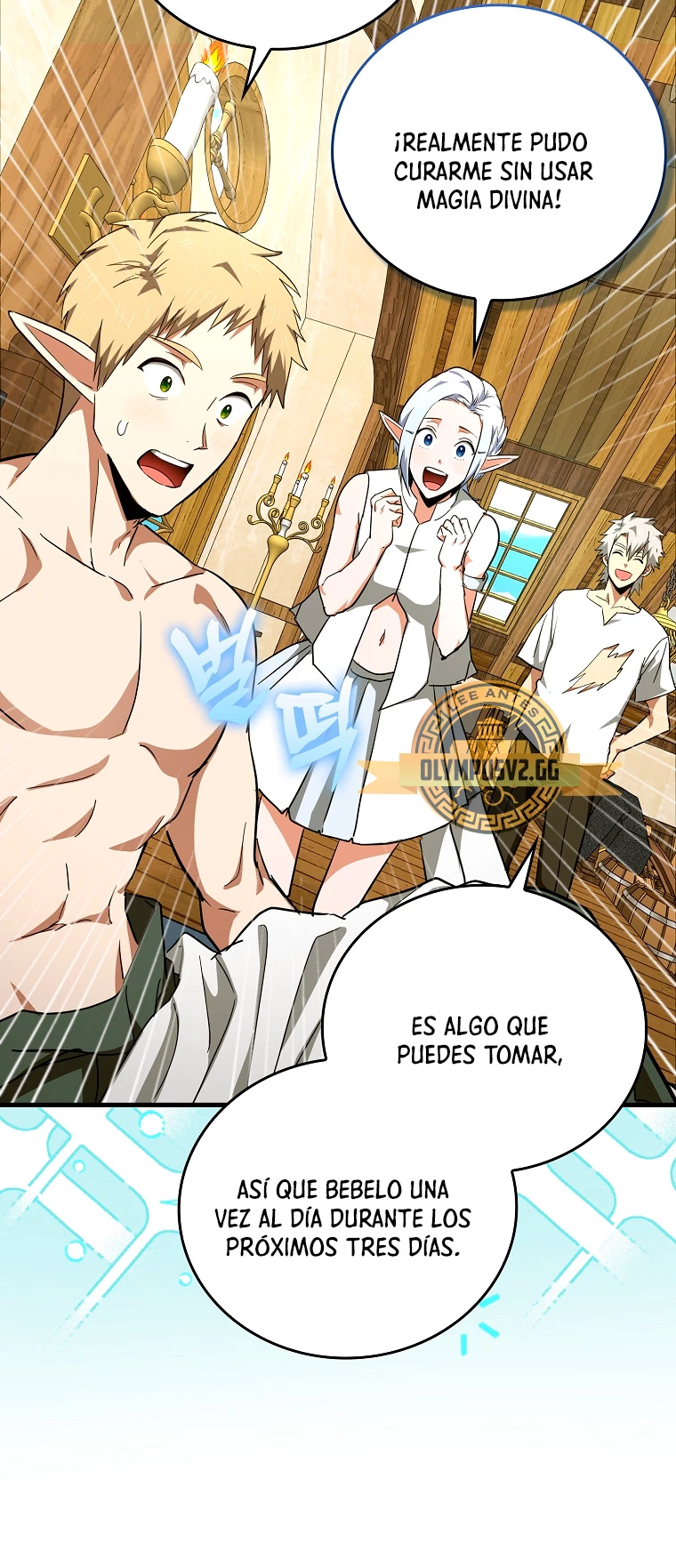 Al demonio con ser un santo, soy un medico Capitulo 73 página 37