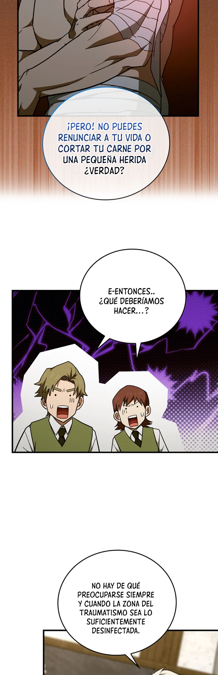 Al demonio con ser un santo, soy un medico Capitulo 77 página 20