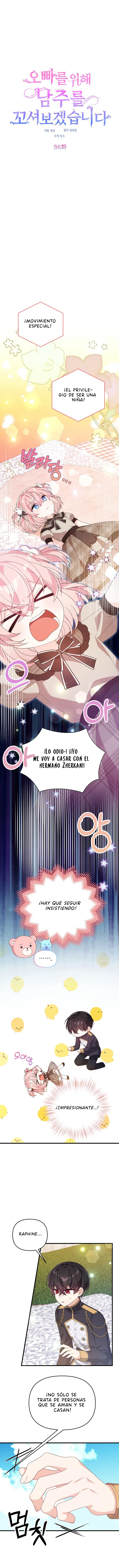 Por Mi Hermano Mayor, Seduciré Al Protagonista Masculino Capitulo 36 página 3