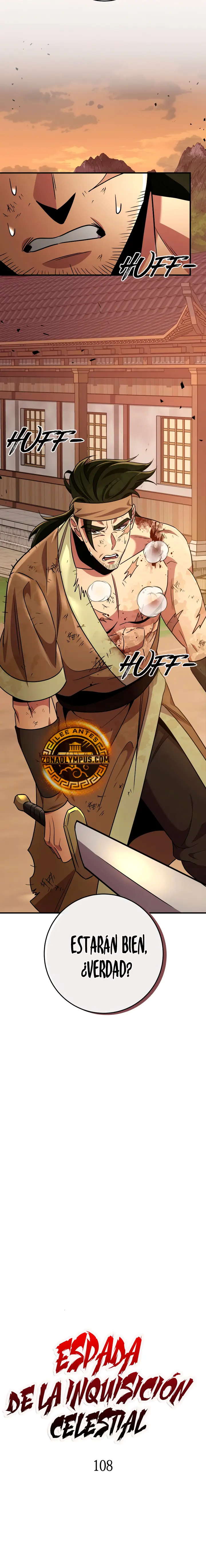 Espada de la inquisición celestial Capitulo 108 página 21