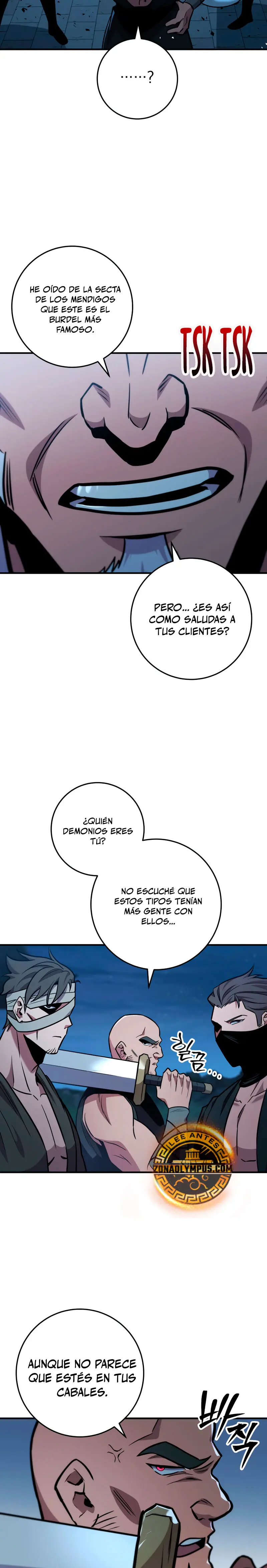 Espada de la inquisición celestial Capitulo 109 página 22
