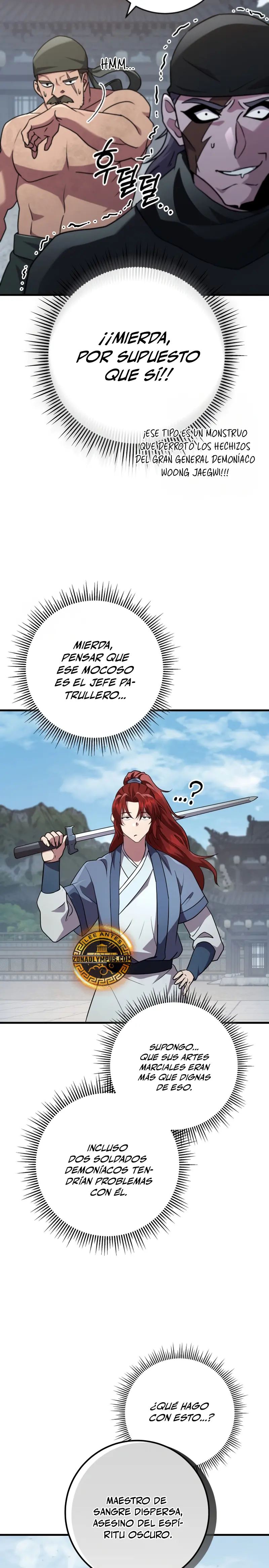 Espada de la inquisición celestial Capitulo 120 página 40