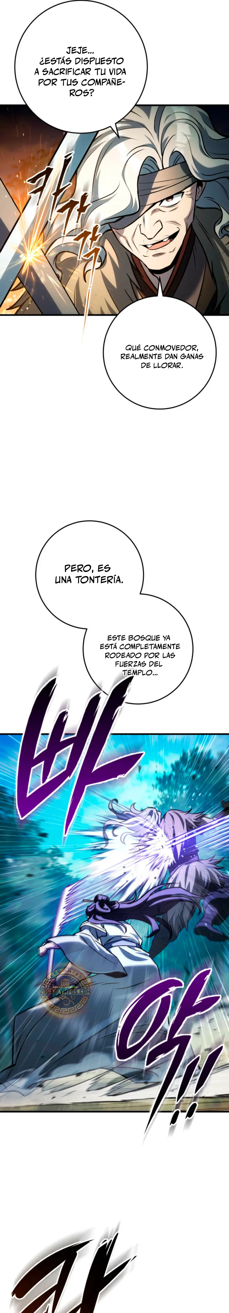 Espada de la inquisición celestial Capitulo 126 página 33