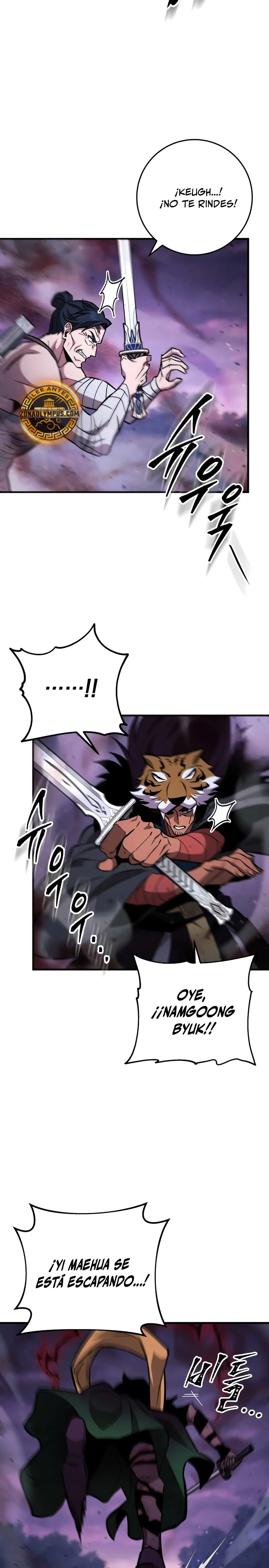 Espada de la inquisición celestial Capitulo 132 página 37