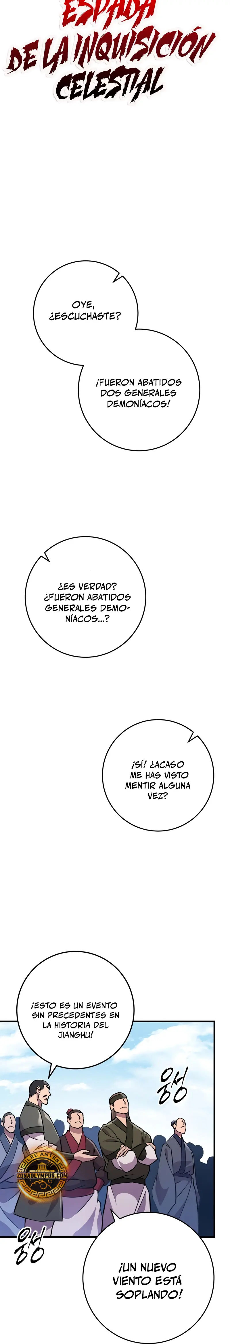 Espada de la inquisición celestial Capitulo 135 página 14