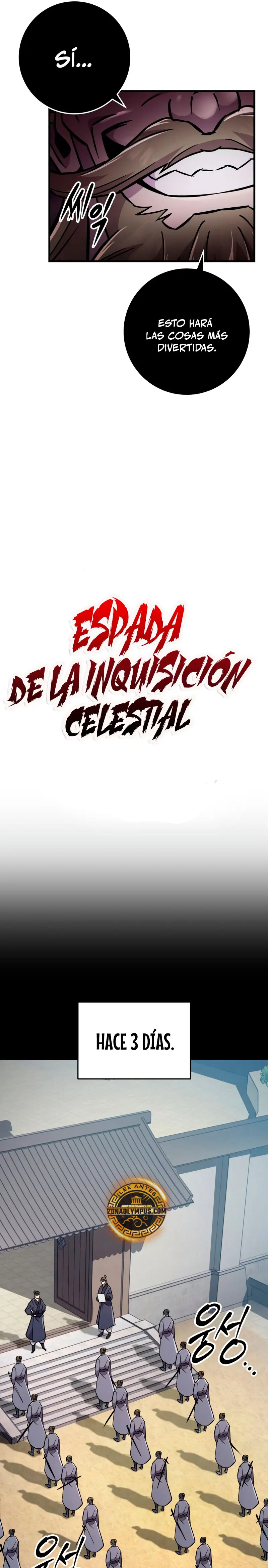 Espada de la inquisición celestial Capitulo 137 página 21