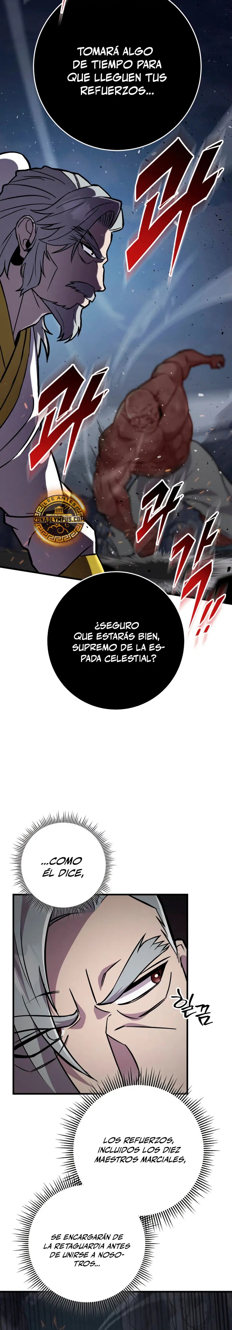 Espada de la inquisición celestial Capitulo 137 página 38