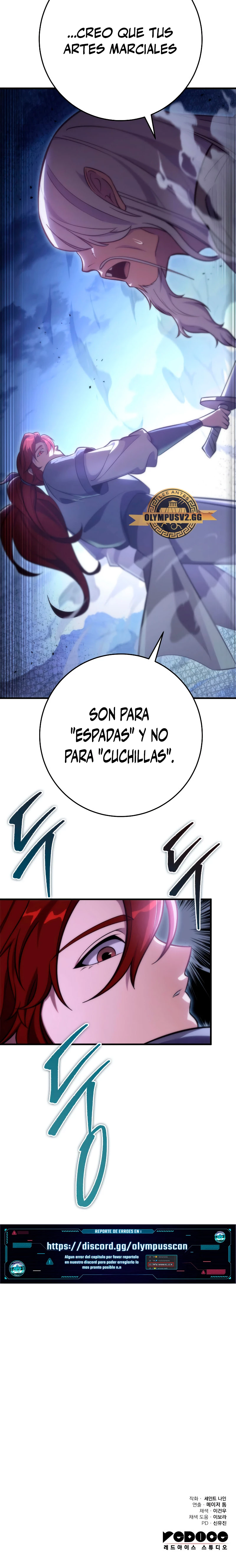 Espada de la inquisición celestial Capitulo 71 página 40