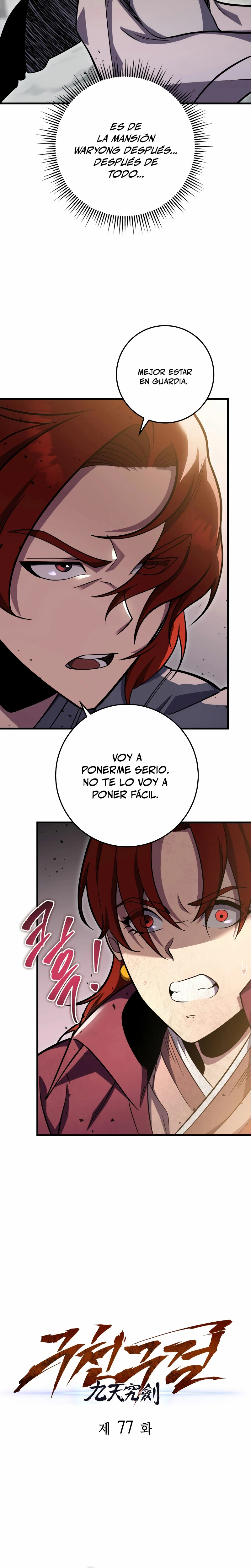 Espada de la inquisición celestial Capitulo 77 página 9