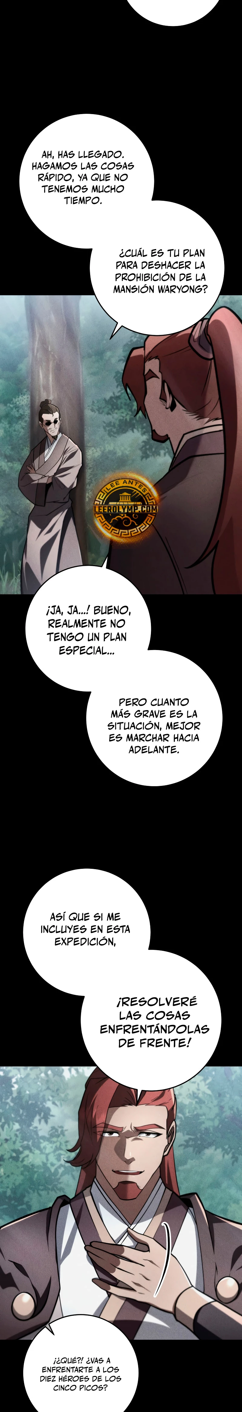 Espada de la inquisición celestial Capitulo 91 página 9