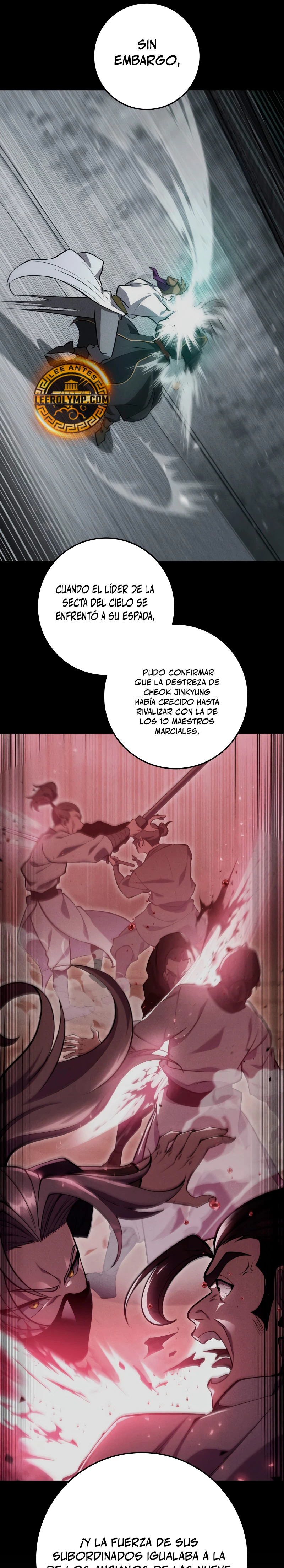 Espada de la inquisición celestial Capitulo 92 página 23