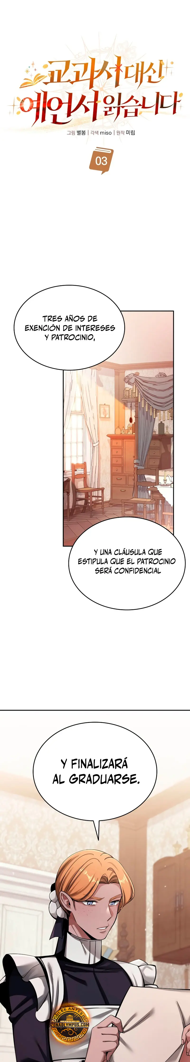 ¿¡Un codicioso convertido en profeta!? Capitulo 3 página 21