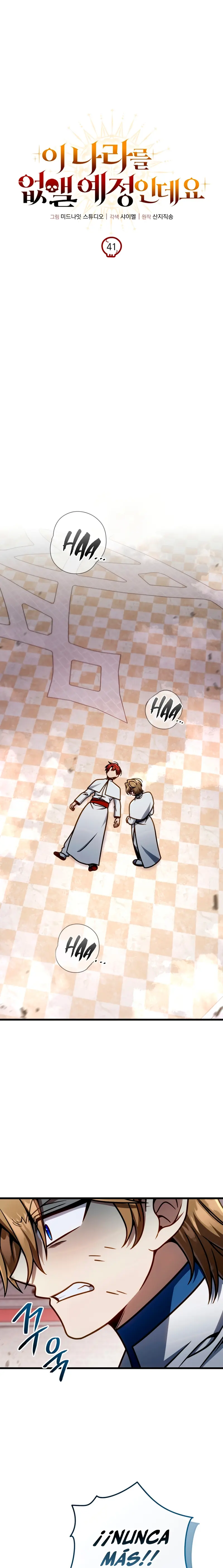 Voy a Aniquilar Esta Tierra Capitulo 41 página 21