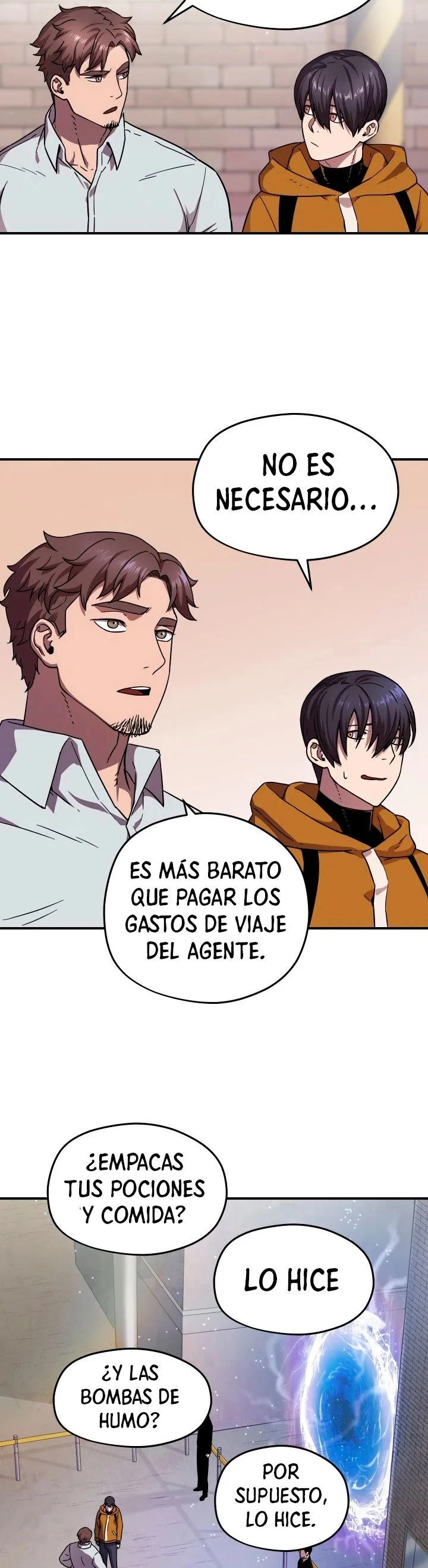 El jugador que no puede subir de nivel Capitulo 10 página 35