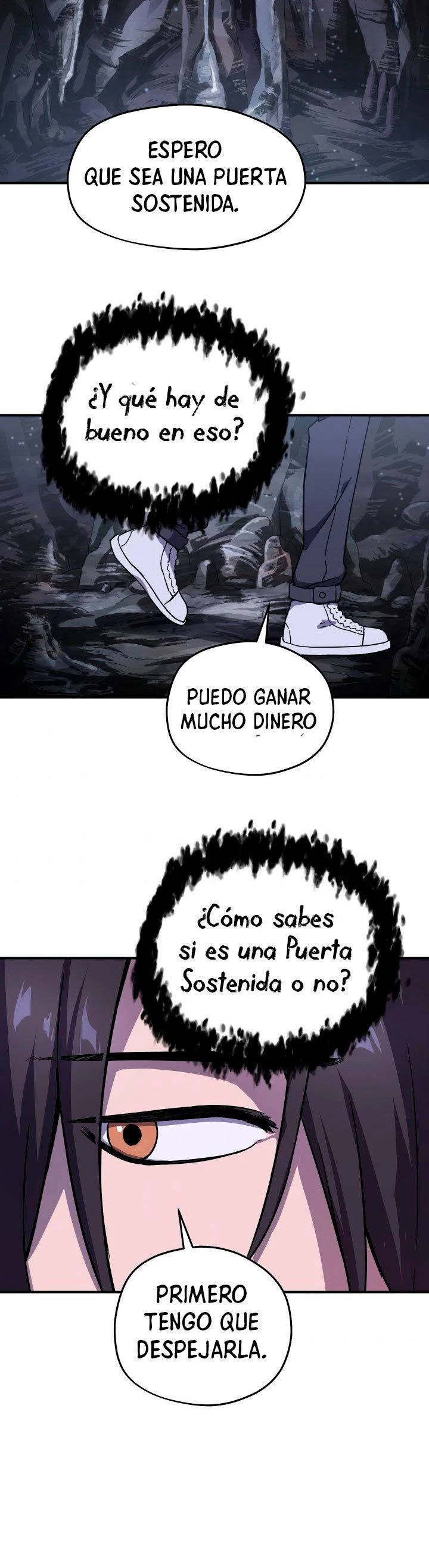 El jugador que no puede subir de nivel Capitulo 10 página 38