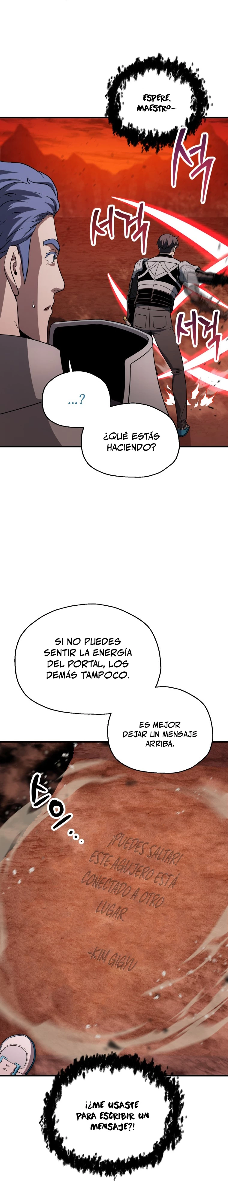 El jugador que no puede subir de nivel Capitulo 100 página 35