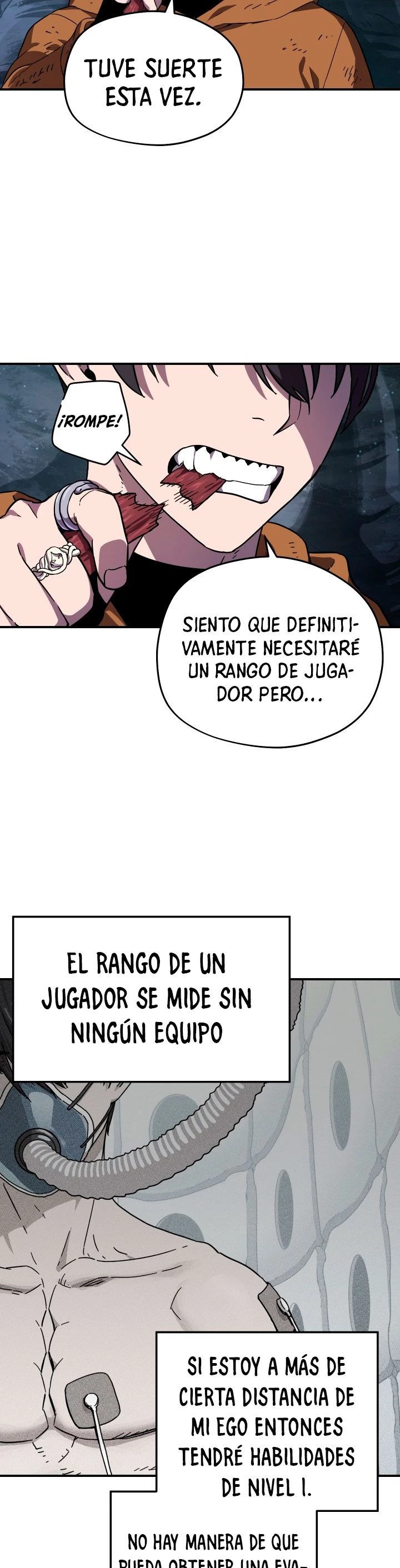 El jugador que no puede subir de nivel Capitulo 11 página 8
