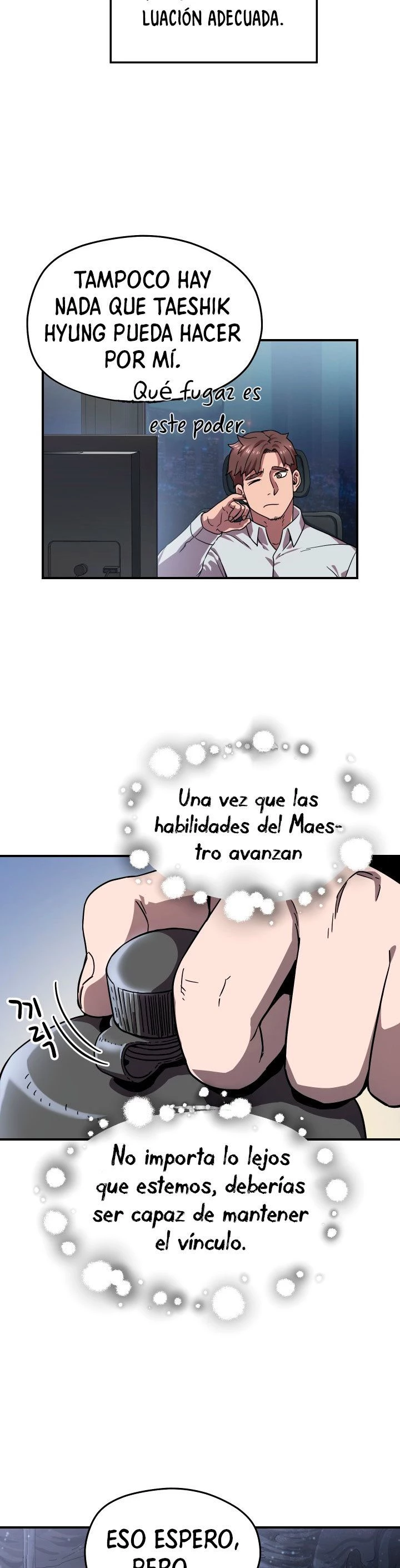 El jugador que no puede subir de nivel Capitulo 11 página 9
