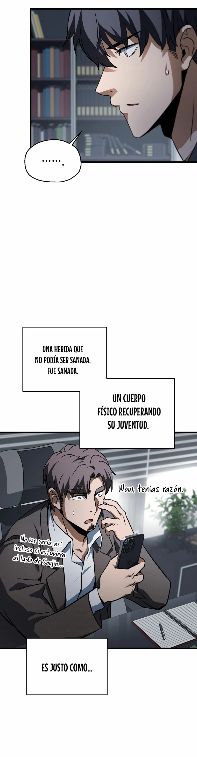 El jugador que no puede subir de nivel Capitulo 115 página 32