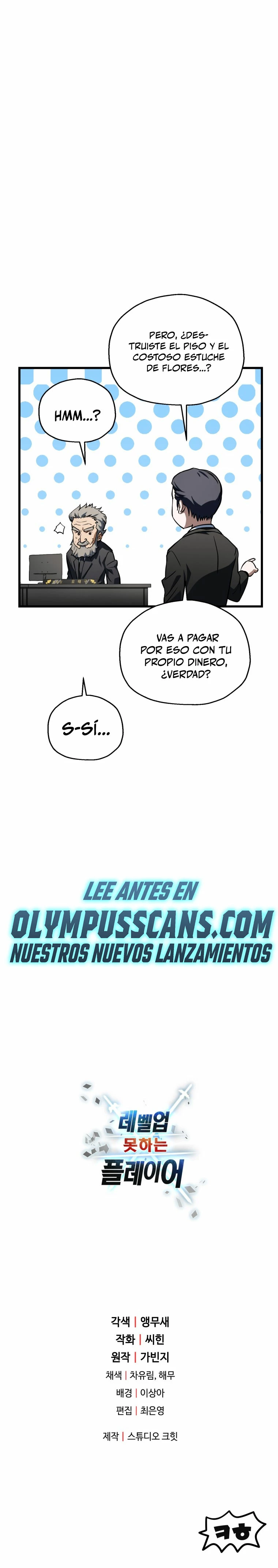 El jugador que no puede subir de nivel Capitulo 116 página 37