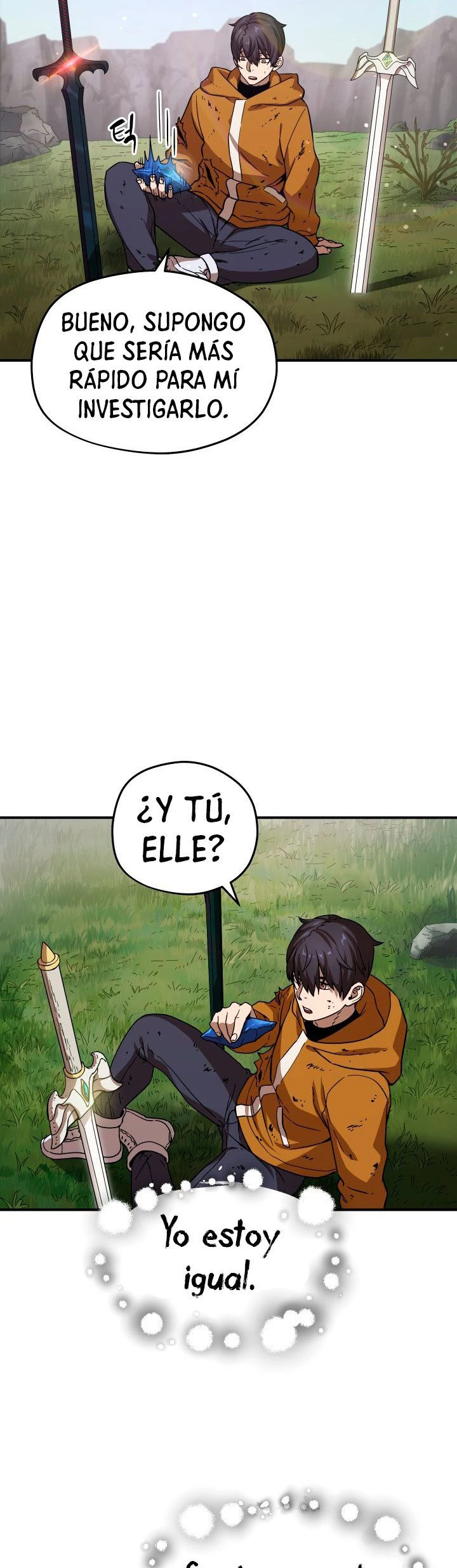 El jugador que no puede subir de nivel Capitulo 12 página 8