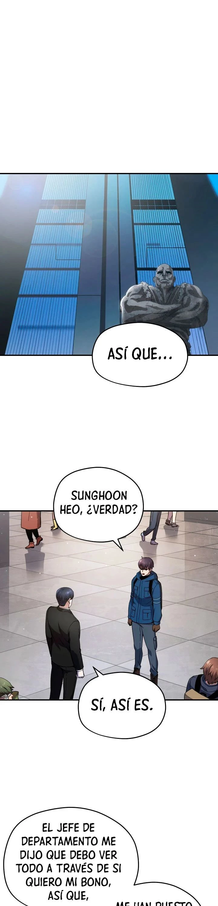 El jugador que no puede subir de nivel Capitulo 14 página 19
