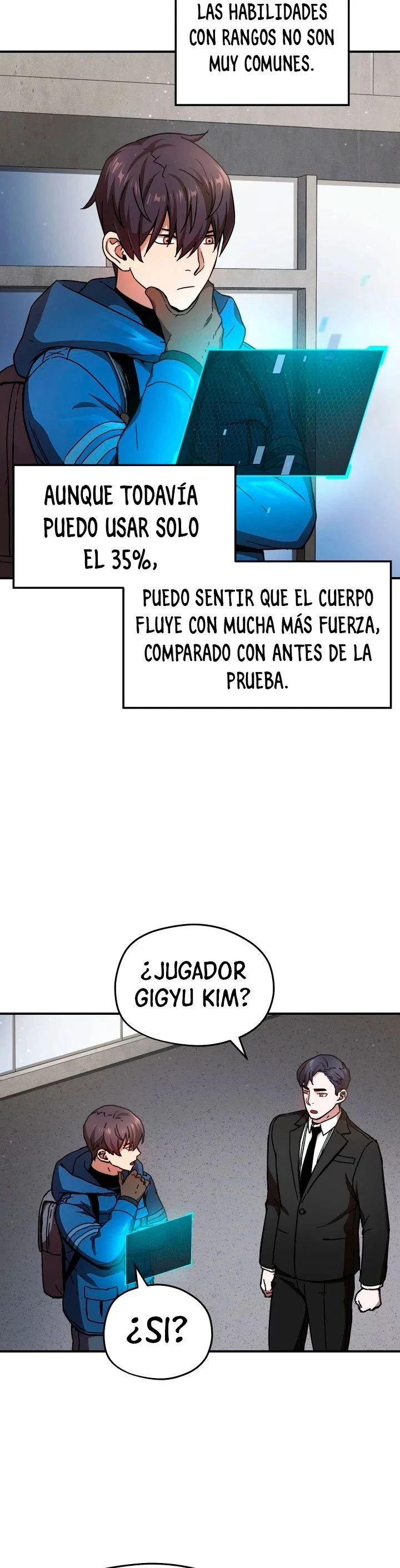 El jugador que no puede subir de nivel Capitulo 14 página 23