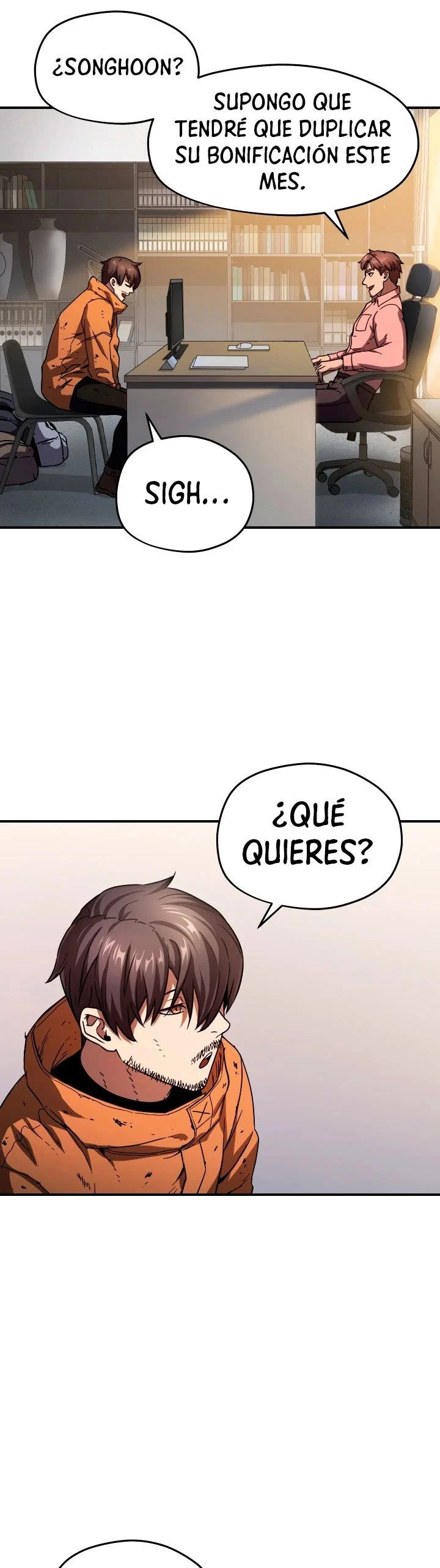 El jugador que no puede subir de nivel Capitulo 14 página 9