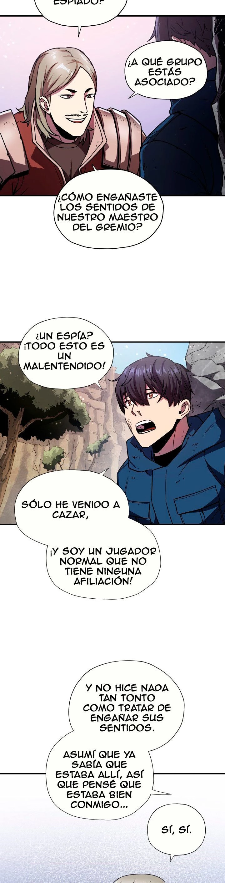 El jugador que no puede subir de nivel Capitulo 16 página 20