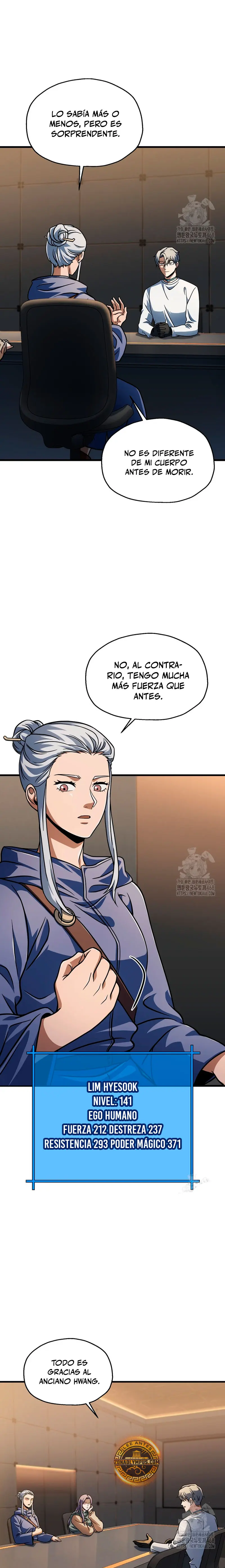 El jugador que no puede subir de nivel Capitulo 186 página 18