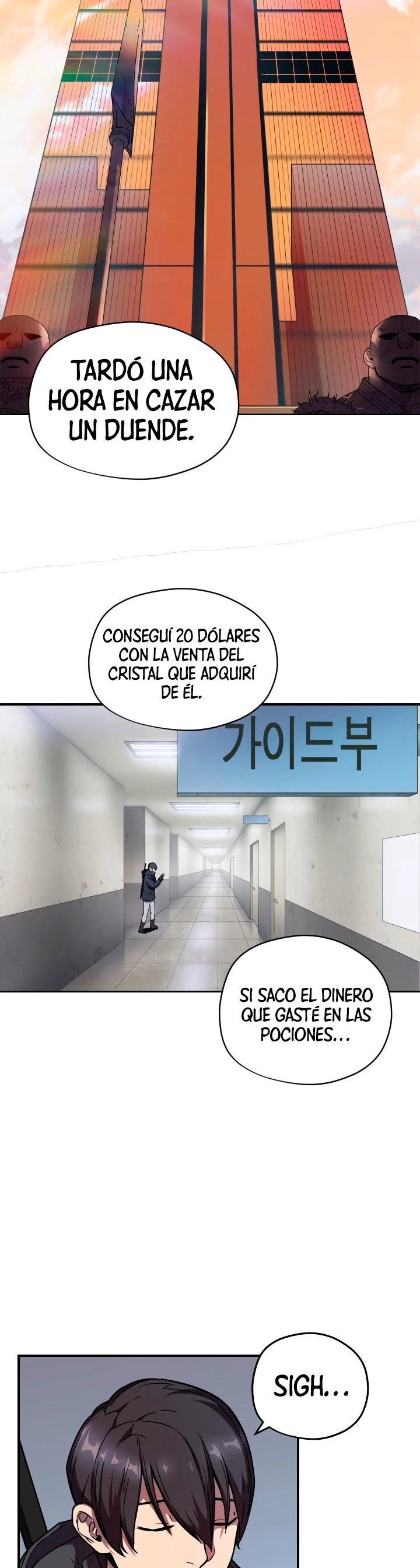 El jugador que no puede subir de nivel Capitulo 2 página 20