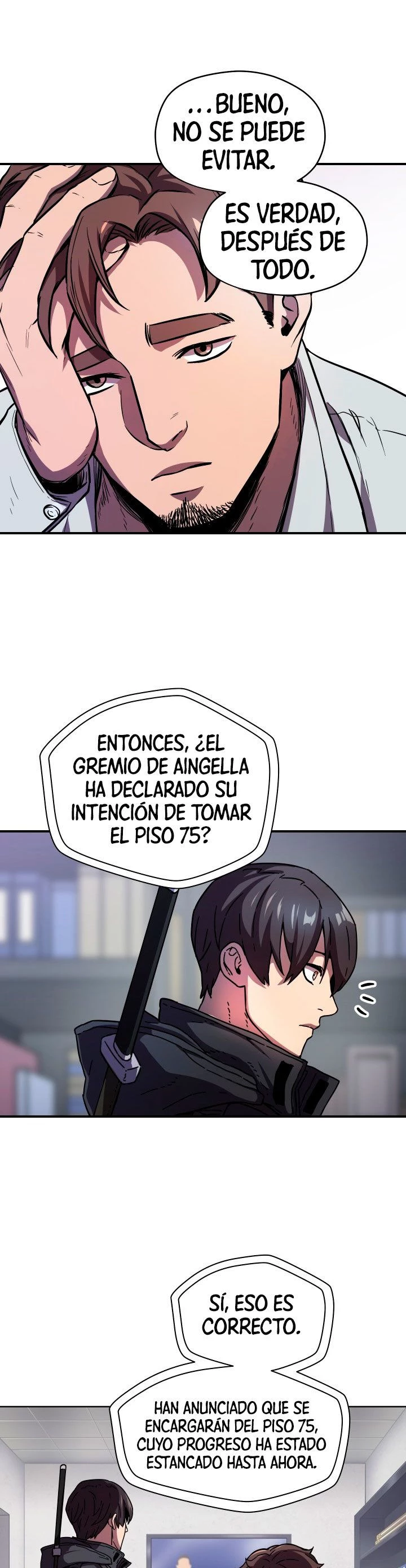 El jugador que no puede subir de nivel Capitulo 2 página 27