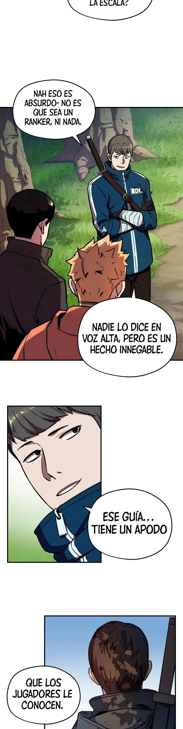 El jugador que no puede subir de nivel Capitulo 2 página 8