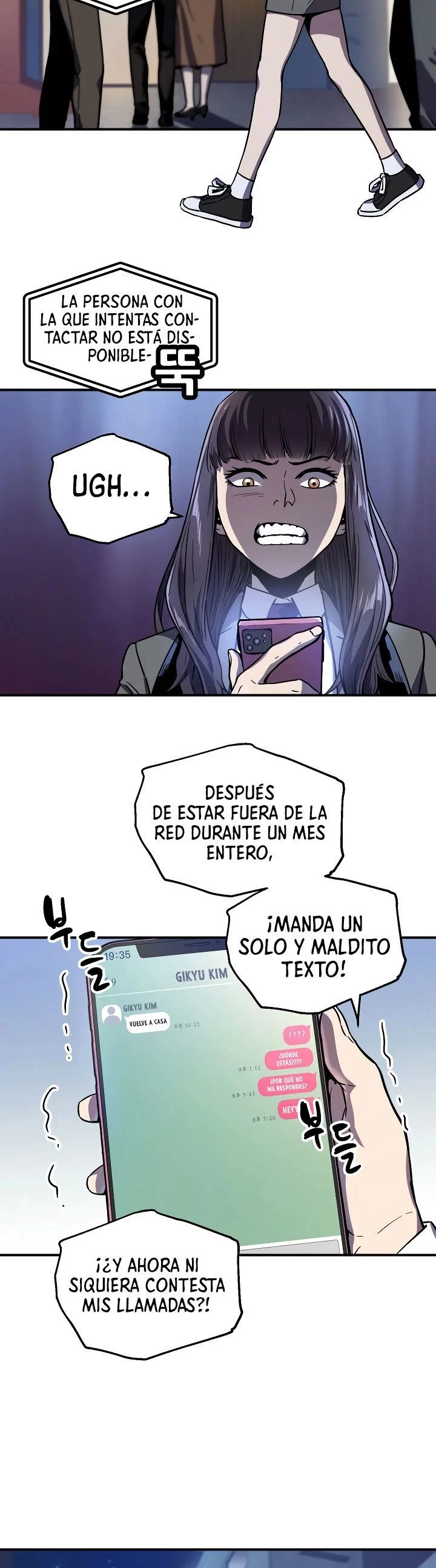 El jugador que no puede subir de nivel Capitulo 21 página 3