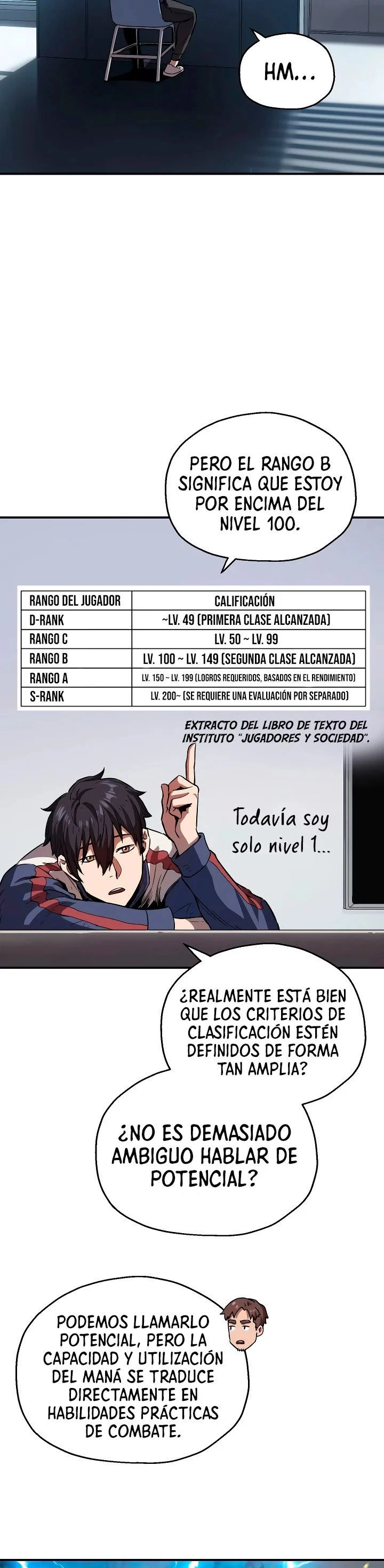 El jugador que no puede subir de nivel Capitulo 23 página 5