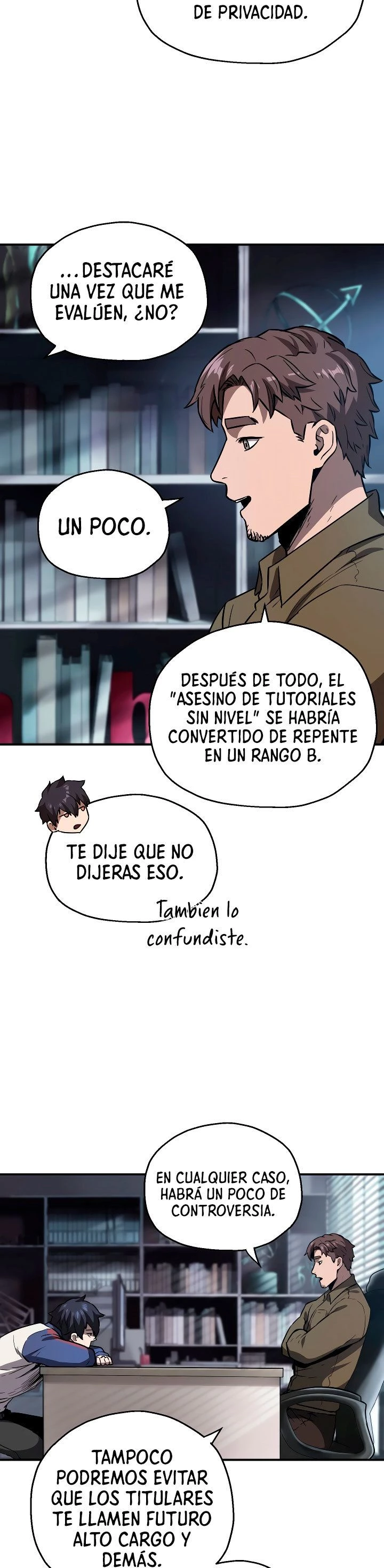 El jugador que no puede subir de nivel Capitulo 23 página 7