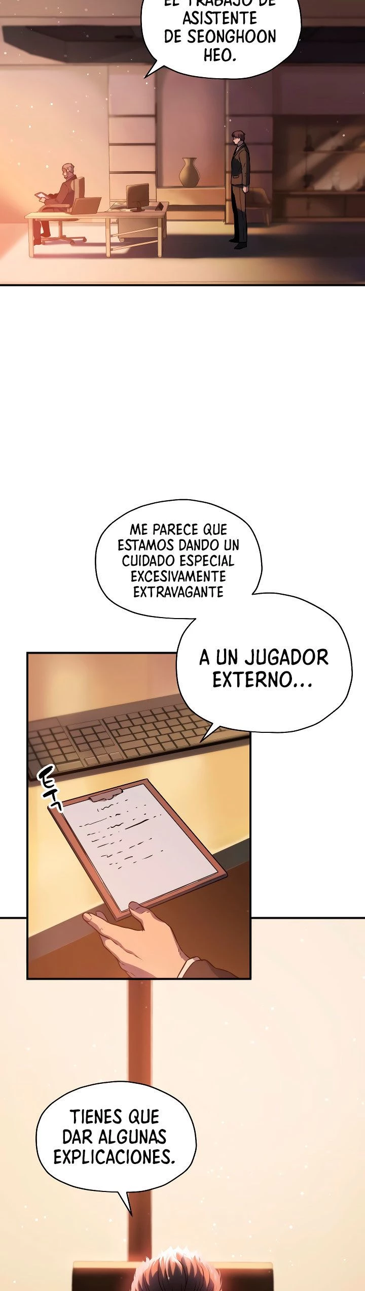 El jugador que no puede subir de nivel Capitulo 24 página 37