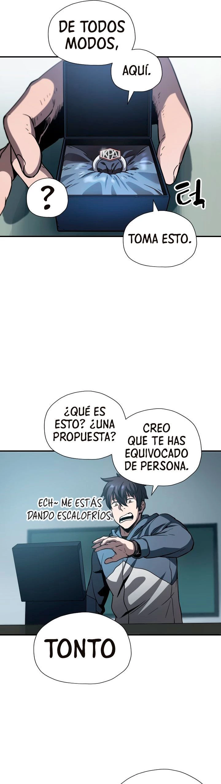 El jugador que no puede subir de nivel Capitulo 27 página 8