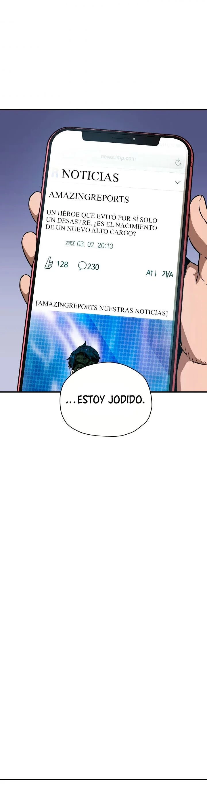 El jugador que no puede subir de nivel Capitulo 30 página 46