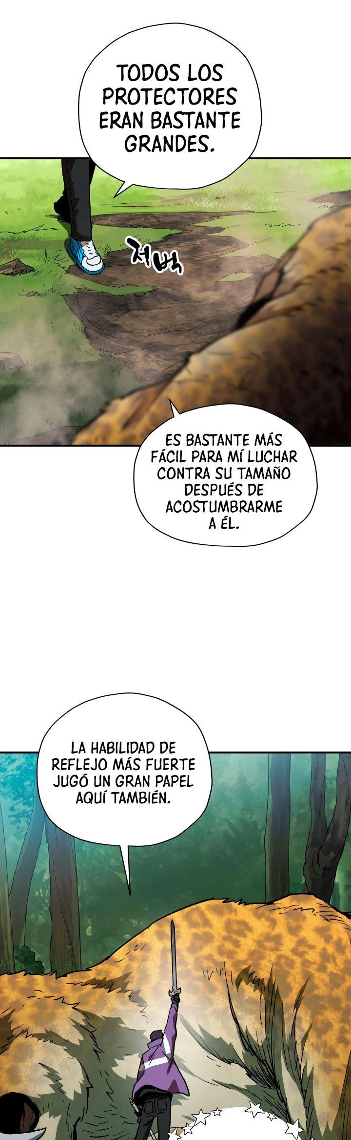 El jugador que no puede subir de nivel Capitulo 32 página 34