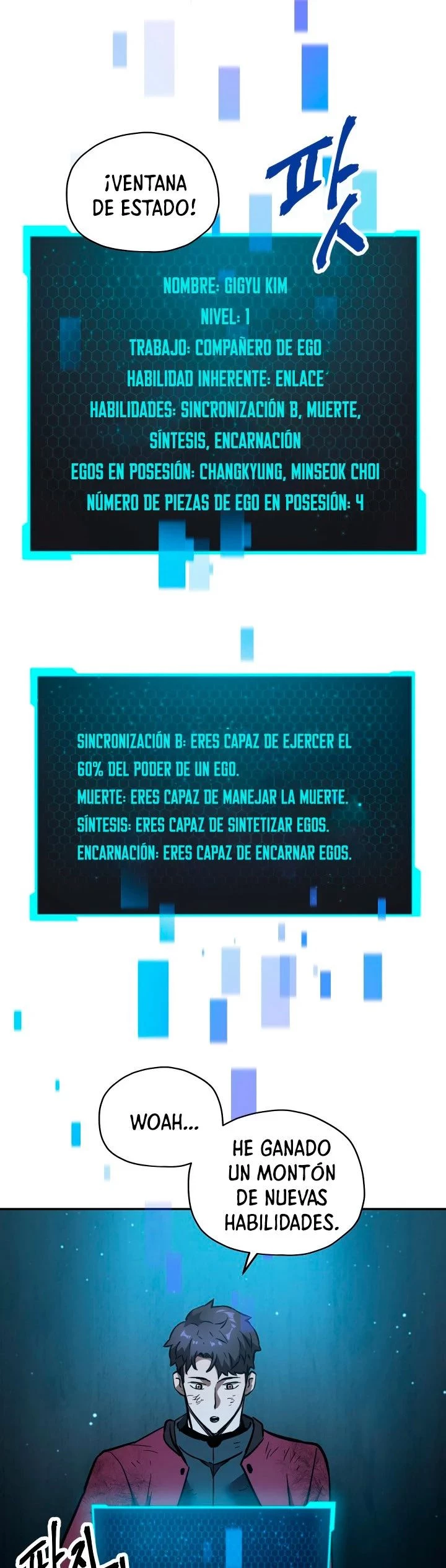El jugador que no puede subir de nivel Capitulo 39 página 35
