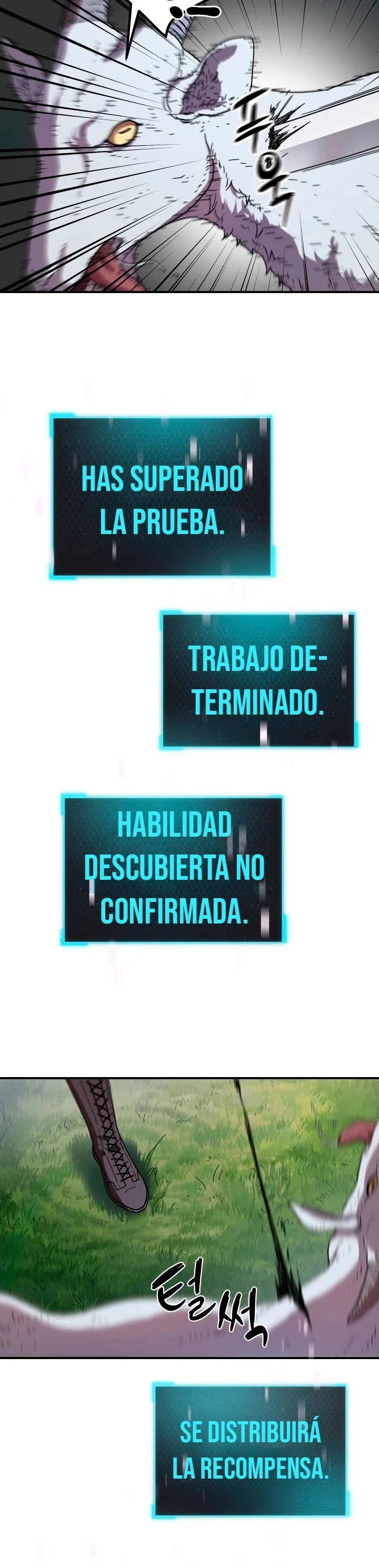 El jugador que no puede subir de nivel Capitulo 4 página 6