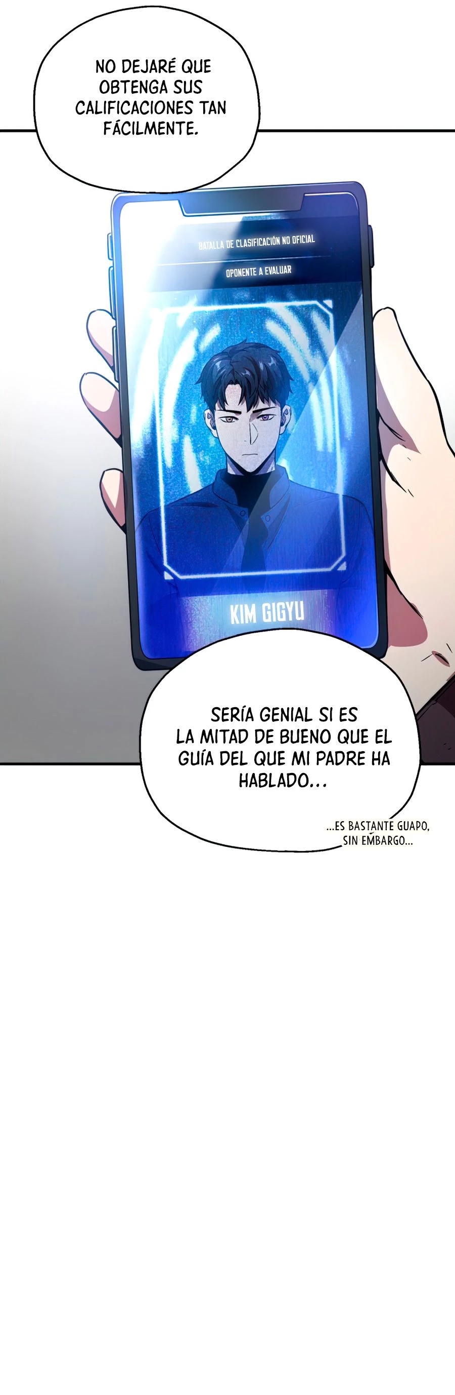 El jugador que no puede subir de nivel Capitulo 43 página 55